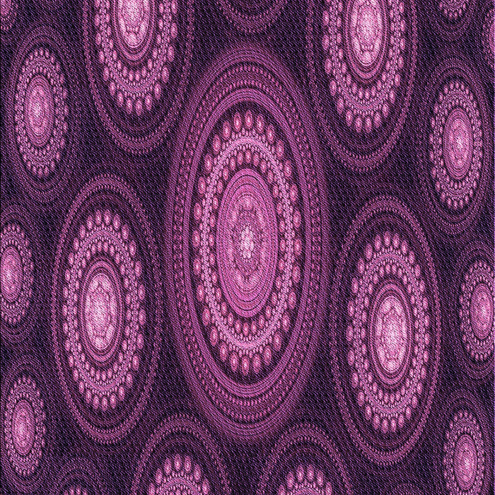 Machine Washable Transitional Orchid Purple Rug, wshpat1380pur