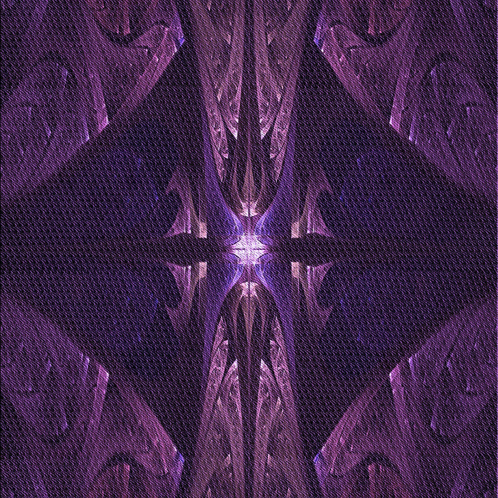 Machine Washable Transitional Deep Purple Rug, wshpat1381pur