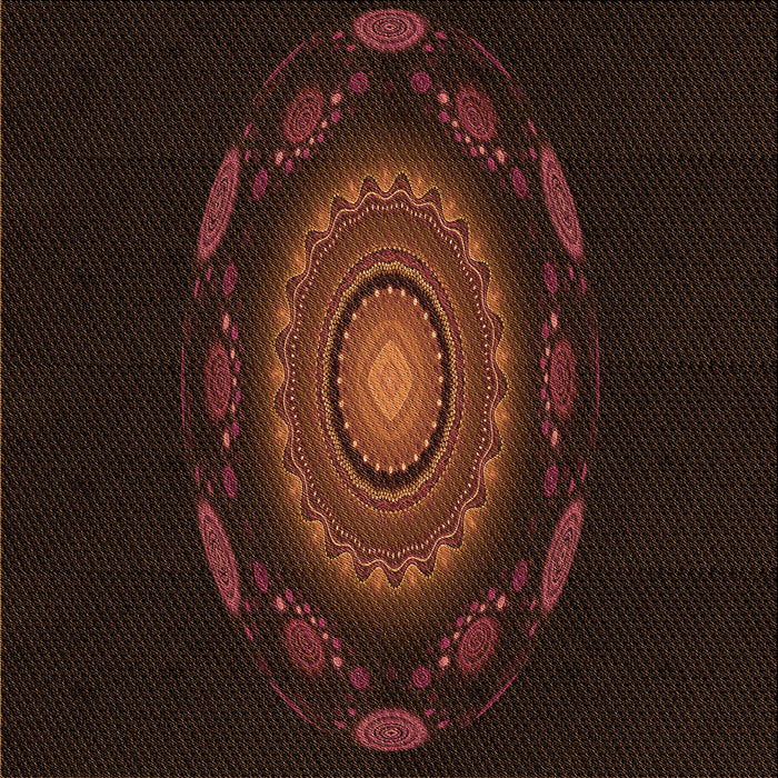 Round Machine Washable Transitional Red Brown Rug, wshpat1382org