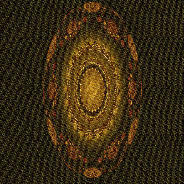 Round Machine Washable Transitional Dark Bronze Brown Rug, wshpat1382yw