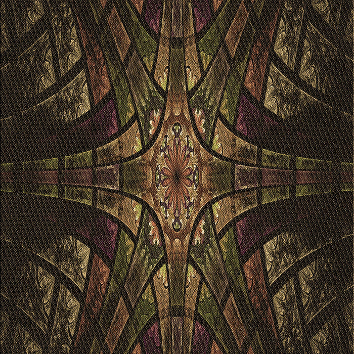 Machine Washable Transitional Red Brown Rug, wshpat1383brn