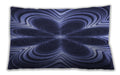 Patterned Rectangular Midnight Blue Lumbar Throw Pillow, 13 inch by 19 inch, lbpat1384blu
