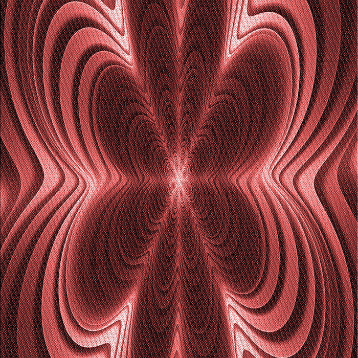 Patterned Red Rug, pat1384rd