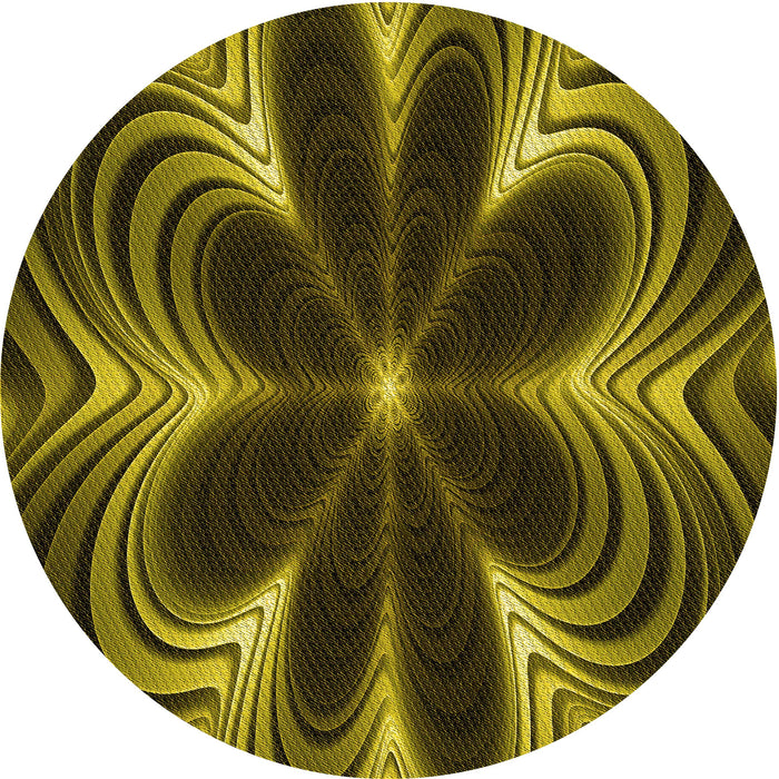 Square Machine Washable Transitional Black Brown Rug in a Living Room, wshpat1384yw