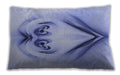 Patterned Rectangular Light Slate Blue Lumbar Throw Pillow, 13 inch by 19 inch, lbpat1386blu
