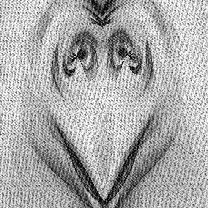 Patterned Gray Rug, pat1386gry