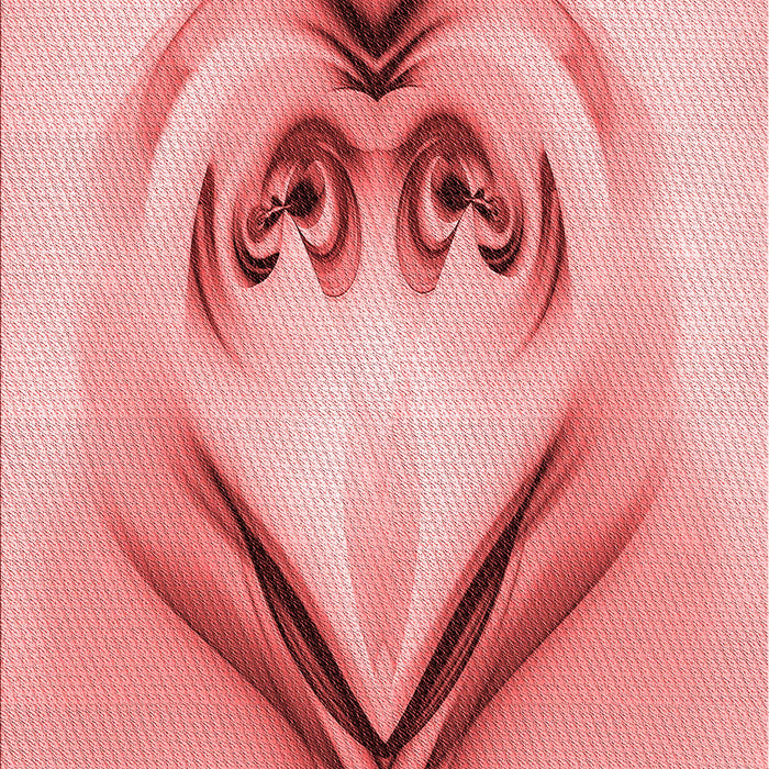 Patterned Pastel Pink Rug, pat1386rd