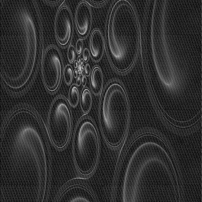 Machine Washable Transitional Black Rug, wshpat1388gry