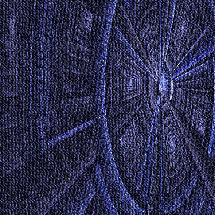 Machine Washable Transitional Night Blue Rug, wshpat1389blu