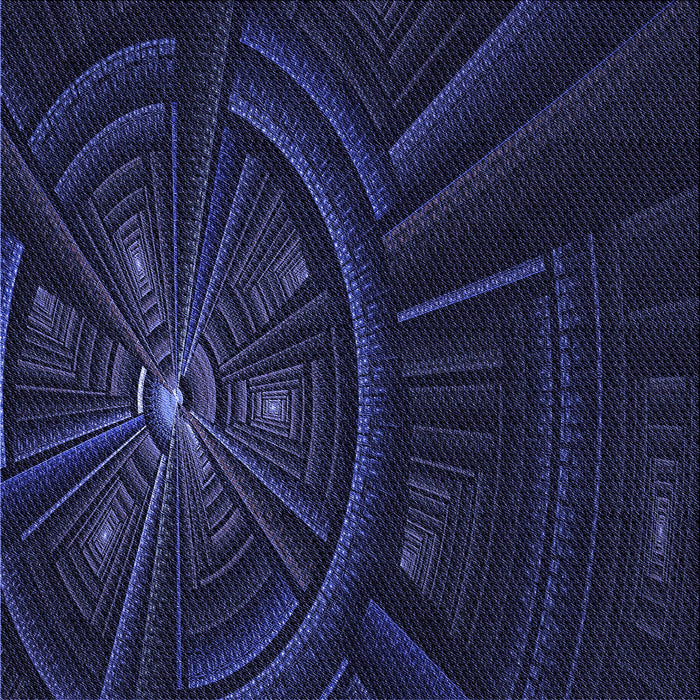 Round Machine Washable Transitional Night Blue Rug, wshpat1389blu