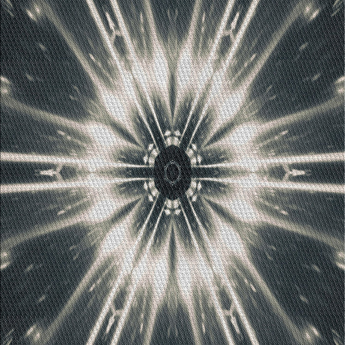 Machine Washable Transitional Dark Gray Rug, wshpat138