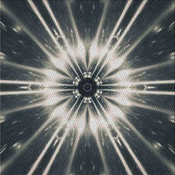 Sideview of Machine Washable Transitional Dark Gray Rug, wshpat138