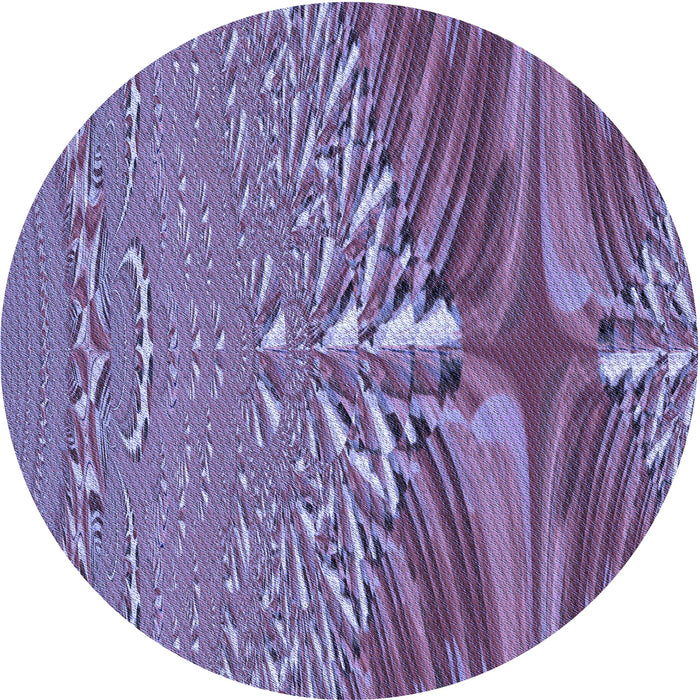 Square Patterned Purple Mimosa Purple Rug, pat139blu