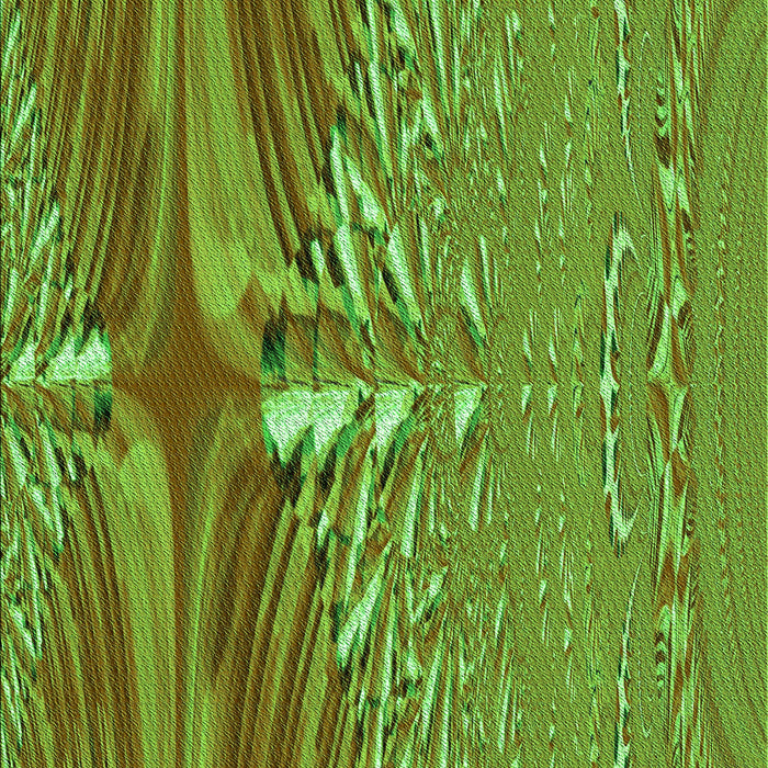 Patterned Green Rug, pat139grn