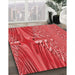 Machine Washable Transitional Red Rug in a Family Room, wshpat139rd