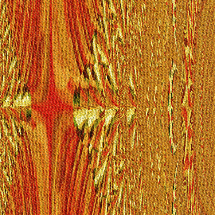 Machine Washable Transitional Neon Red Rug, wshpat139yw