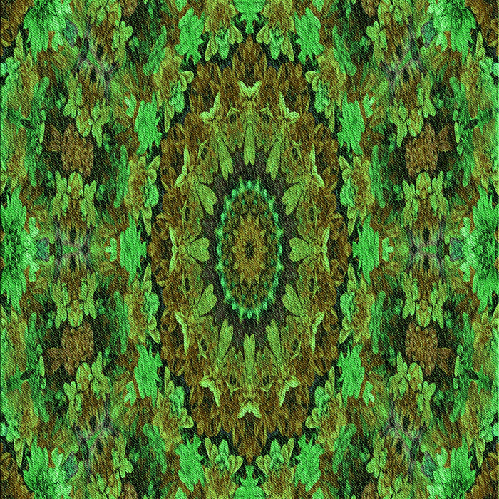 Machine Washable Transitional Dark Forest Green Rug, wshpat1390grn