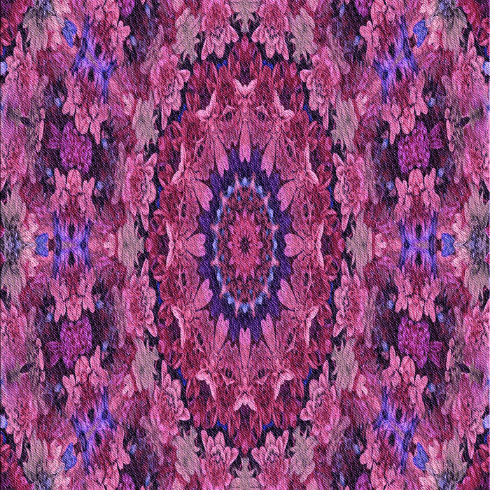 Machine Washable Transitional Orchid Purple Rug, wshpat1390pur