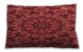 Patterned Rectangular Red Lumbar Throw Pillow, 13 inch by 19 inch, lbpat1390rd