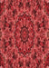 Machine Washable Transitional Red Rug, wshpat1390rd