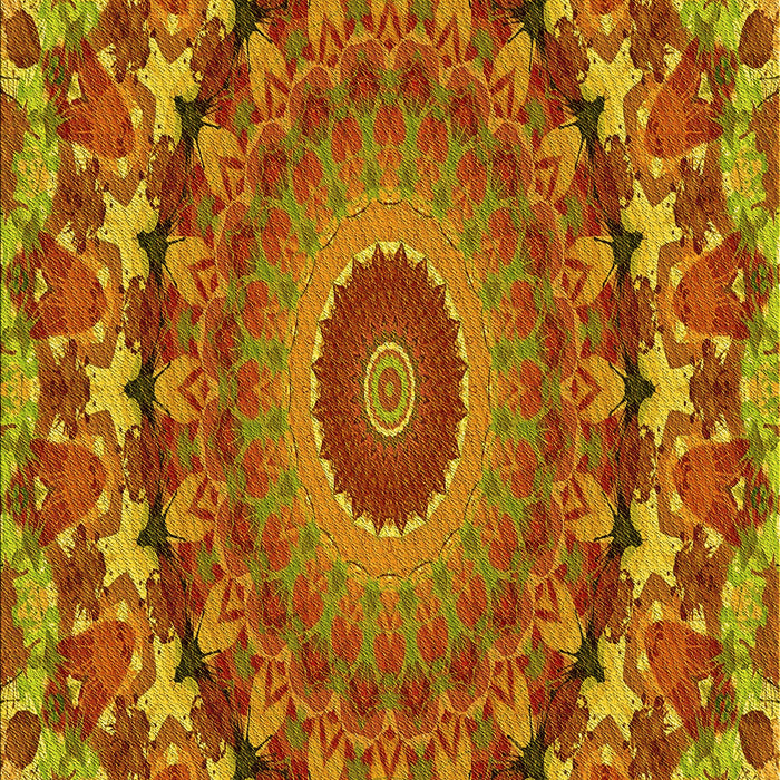 Machine Washable Transitional Yellow Rug, wshpat1391yw