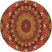 Square Machine Washable Transitional Tomato Red Rug in a Living Room, wshpat1392org