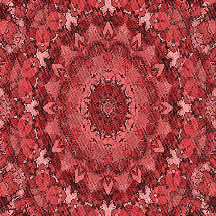 Round Machine Washable Transitional Red Rug, wshpat1392rd