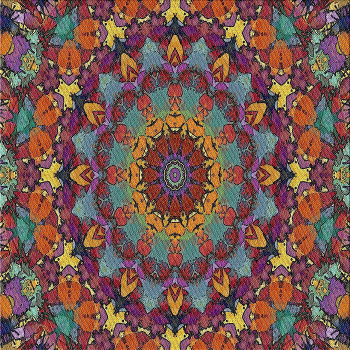 Sideview of Machine Washable Transitional Brown Rug, wshpat1392