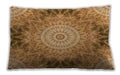 Patterned Rectangular Orange Lumbar Throw Pillow, 13 inch by 19 inch, lbpat1393org