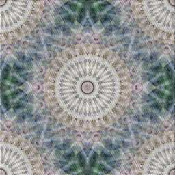 Square Patterned Silver Gray Novelty Rug, pat1393