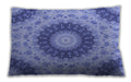 Patterned Rectangular Sky Blue Lumbar Throw Pillow, 13 inch by 19 inch, lbpat1394blu