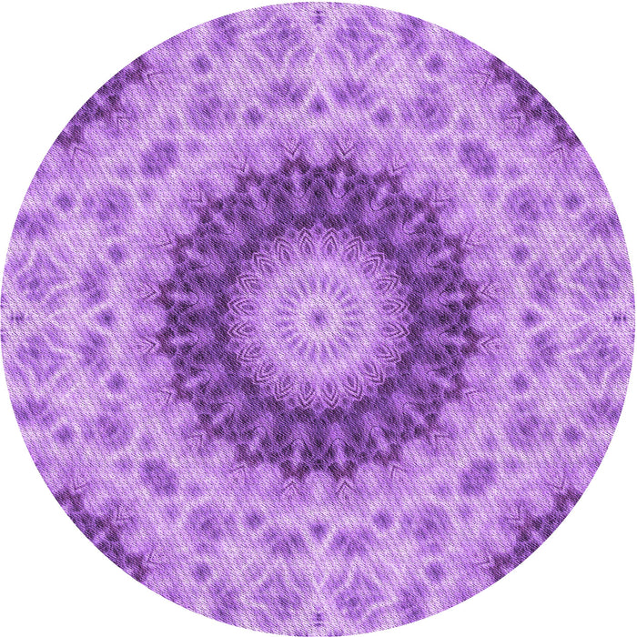 Square Patterned Violet Purple Rug, pat1394pur