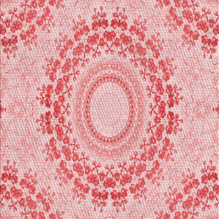 Patterned Red Rug, pat1395rd