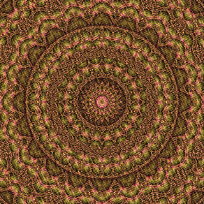 Round Machine Washable Transitional Sedona Brown Rug, wshpat1396org