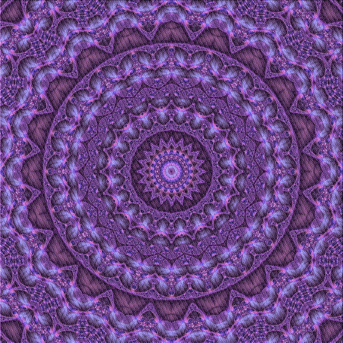 Round Machine Washable Transitional Purple Rug, wshpat1396pur