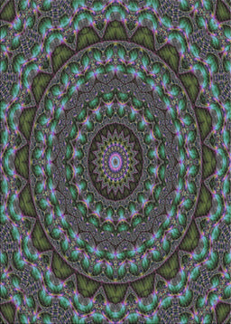 Patterned Charcoal Black Novelty Rug, pat1396