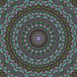 Square Patterned Charcoal Black Novelty Rug, pat1396