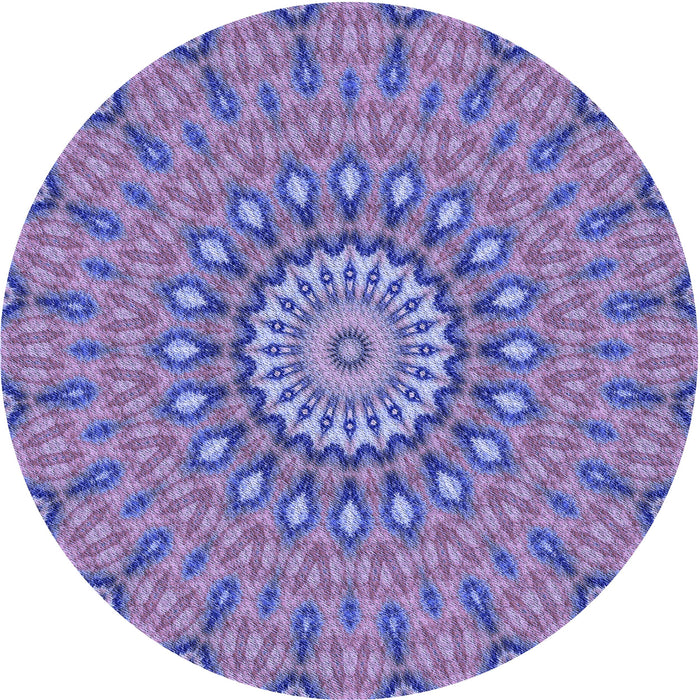 Square Machine Washable Transitional Slate Blue Rug in a Living Room, wshpat1397blu