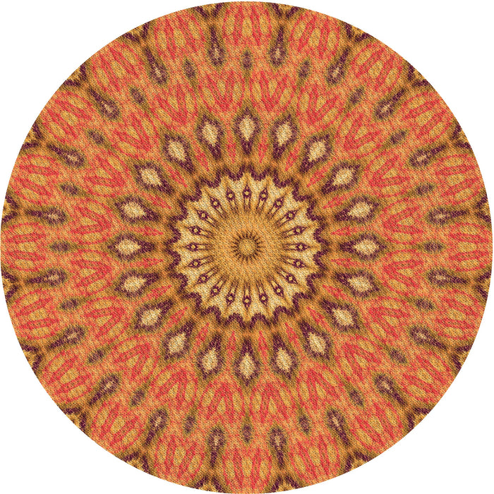 Square Machine Washable Transitional Red Rug in a Living Room, wshpat1397org