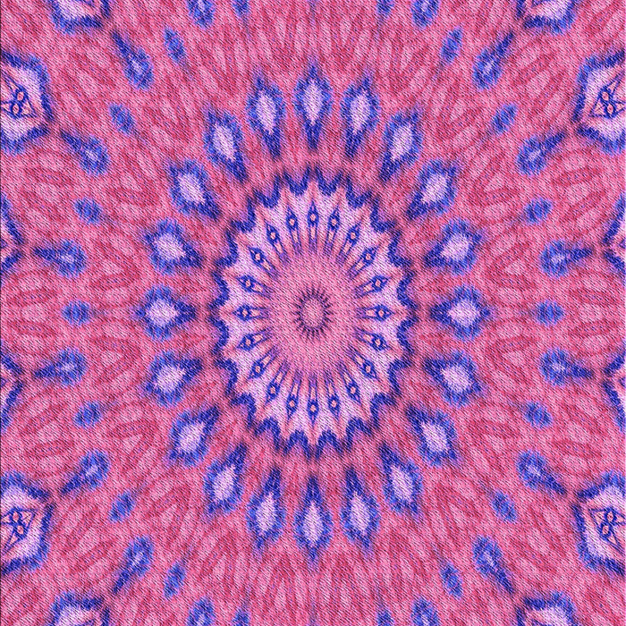 Machine Washable Transitional Purple Rug, wshpat1397pur