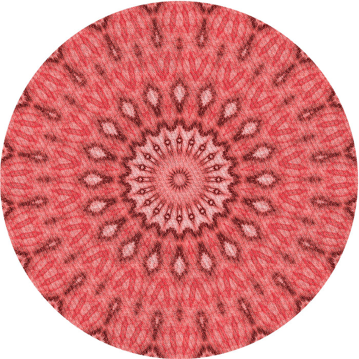 Square Machine Washable Transitional Red Rug in a Living Room, wshpat1397rd