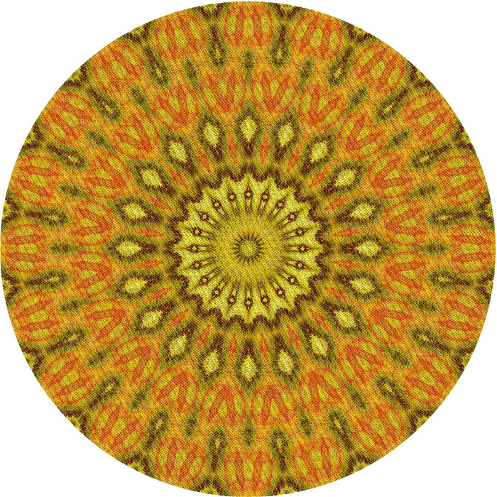 Square Machine Washable Transitional Mahogany Brown Rug in a Living Room, wshpat1397yw