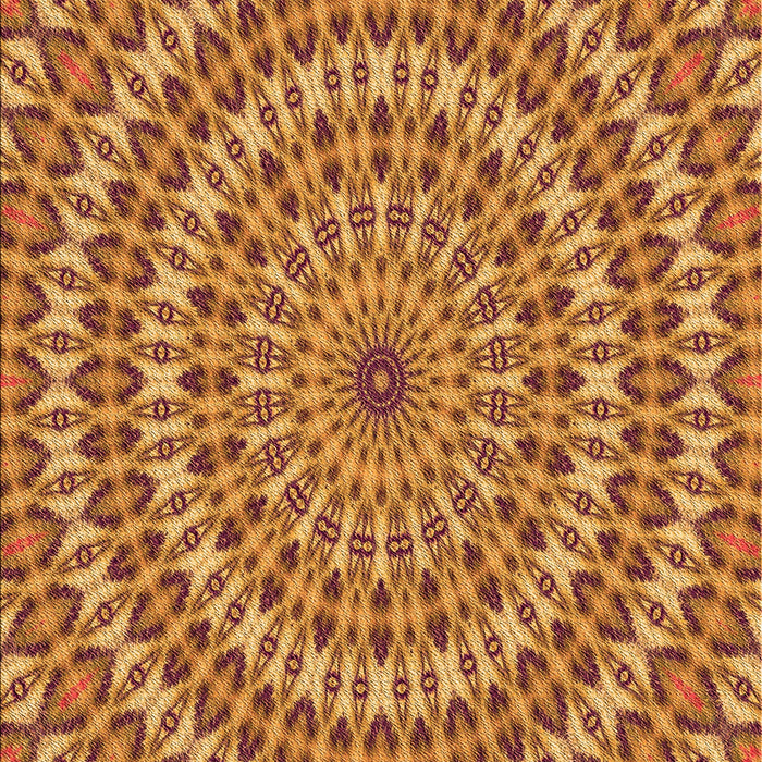 Patterned Mahogany Brown Rug, pat1398org