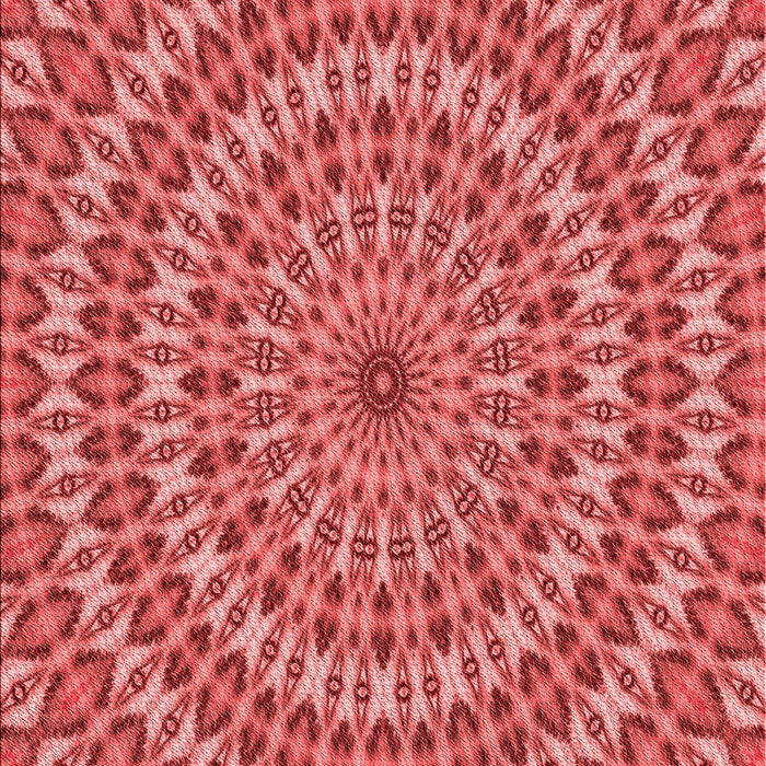 Patterned Red Rug, pat1398rd