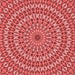 Round Patterned Red Rug, pat1398rd