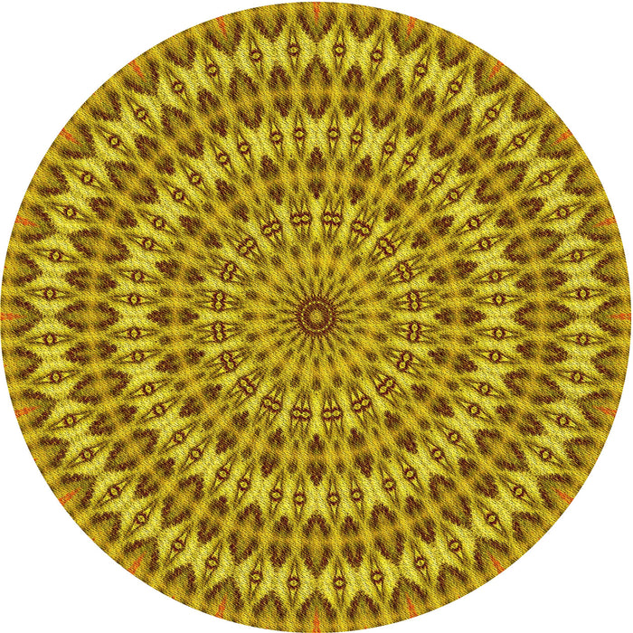 Square Machine Washable Transitional Dark Bisque Brown Rug in a Living Room, wshpat1398yw