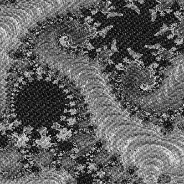 Patterned Gunmetal Gray Rug, pat1399gry
