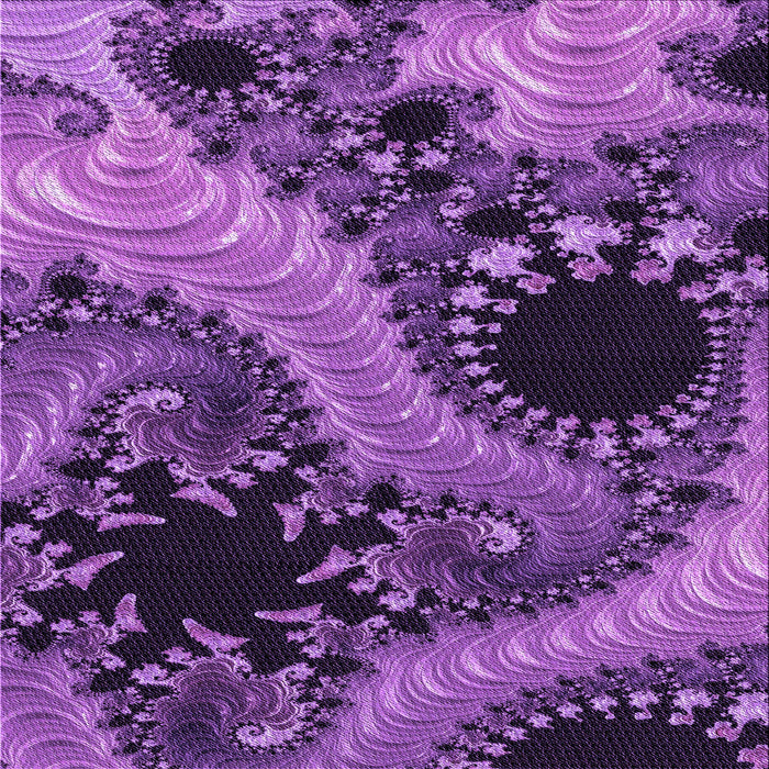 Round Machine Washable Transitional Purple Rug, wshpat1399pur