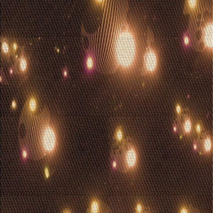 Patterned Black Brown Rug, pat14org