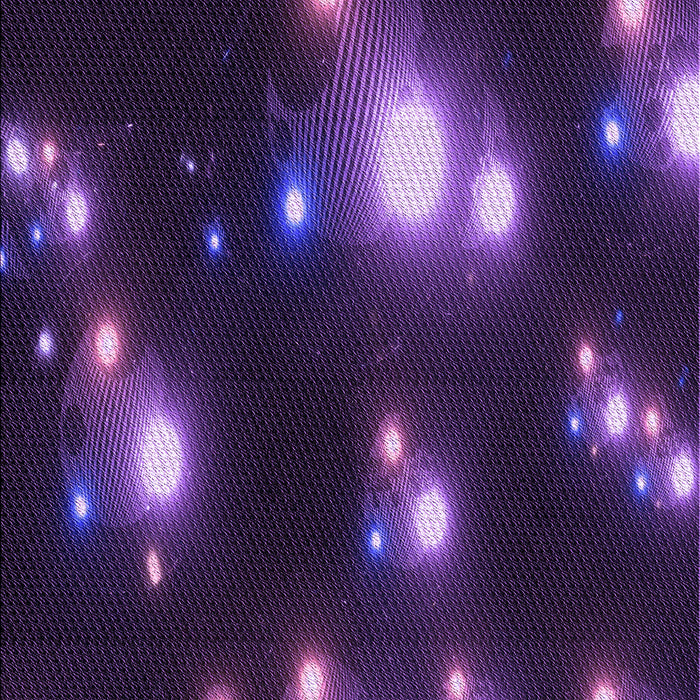 Machine Washable Transitional Purple Violet Purple Rug, wshpat14pur